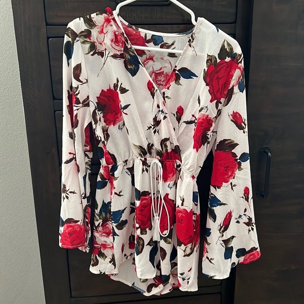 Size small floral romper
